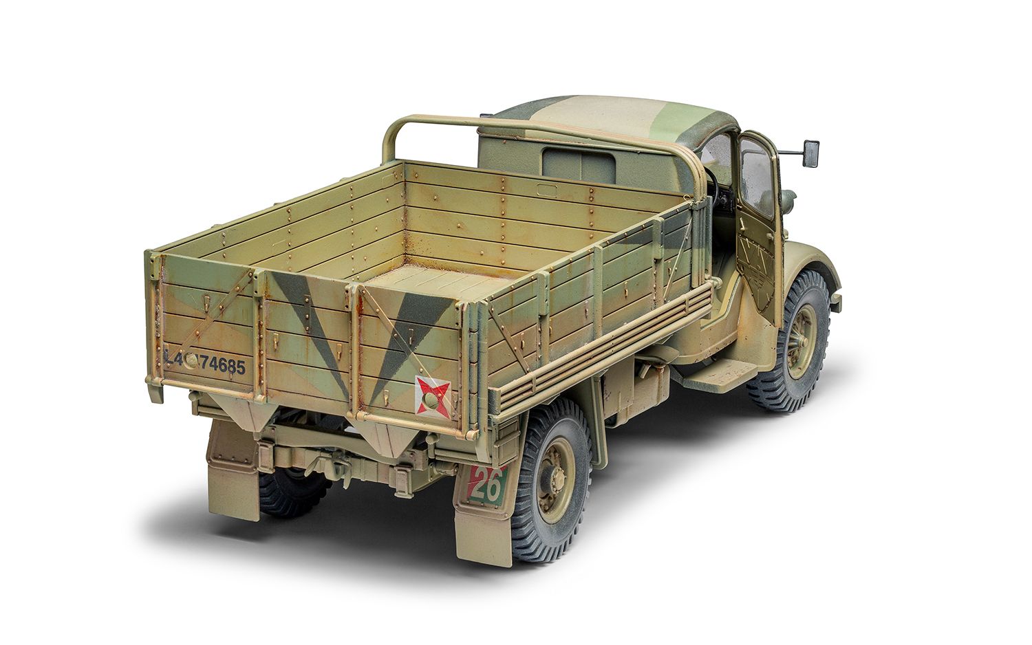 Airfix 1/35 Wwii British Army 30-Cwt 4X2 Gs Truck A1380