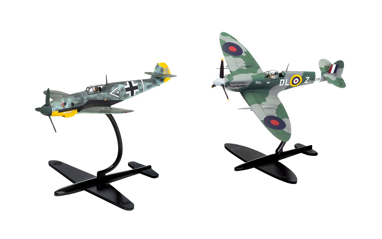 Airfix Supermarine Spitfire Mk.Vc Vs Bf109F-4 Dogfight Double