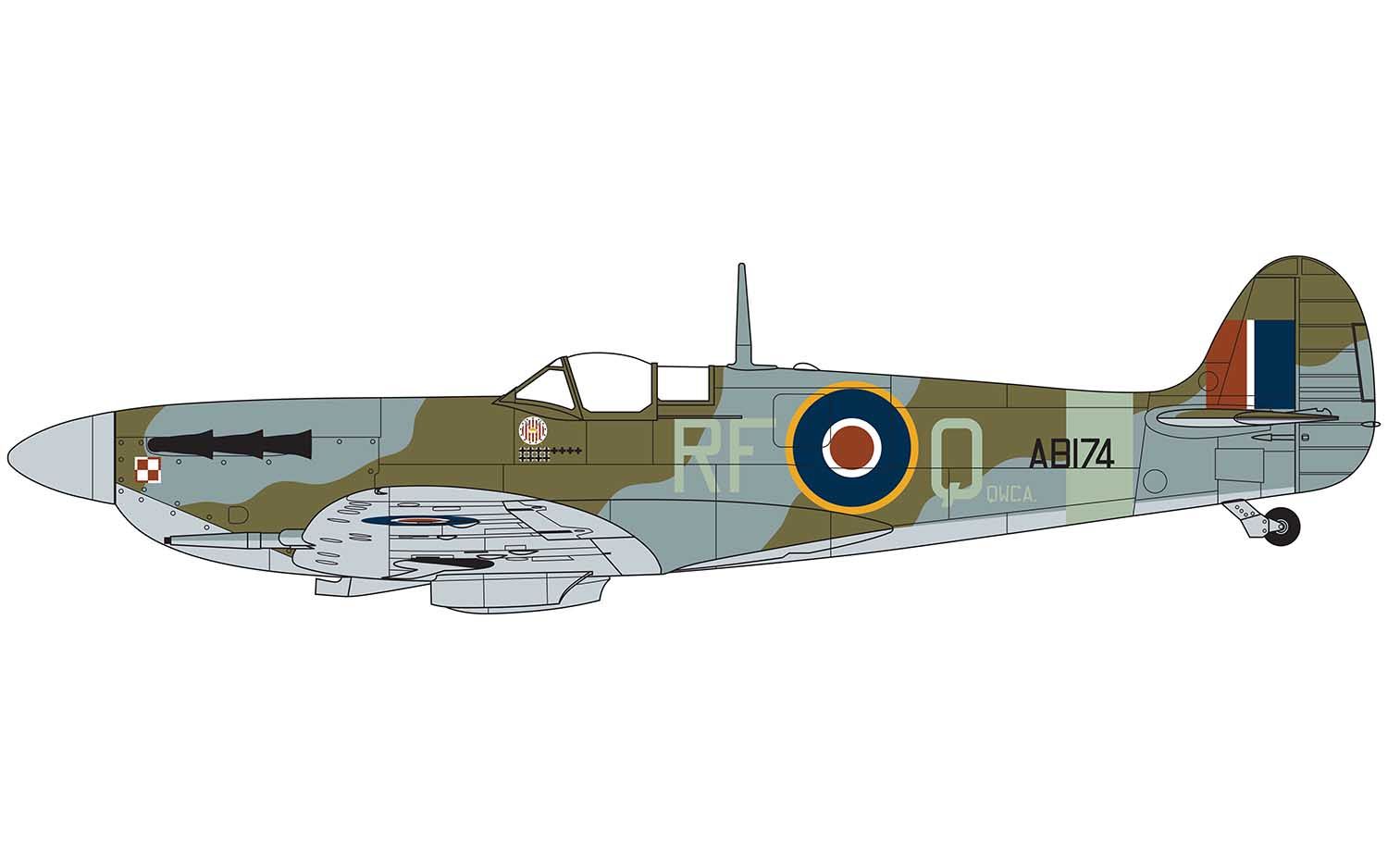 Airfix 1/72 Starter Set Supermarine Spitfire Mk.VC A55001