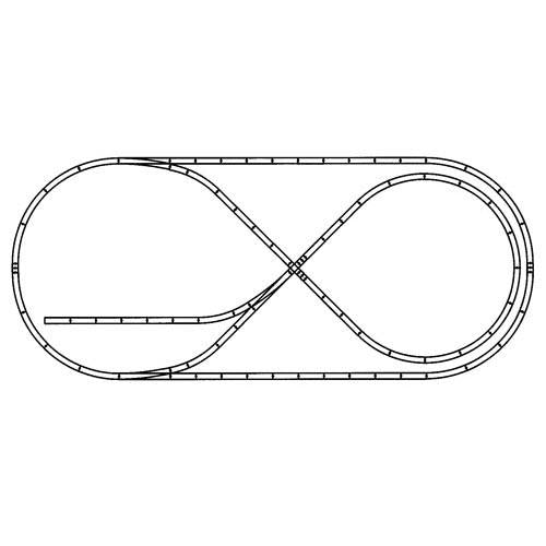 Atlas O 2 Rail Layout Package Cascade & Pacific AL0-202