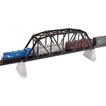 Atlas Code 80 Through Truss Black Bridge Kit AL2570
