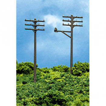 Atlas Telephone Poles (12) Kit AL2801