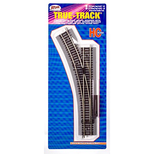 Atlas Code 83 True-Track Left Hand Manual Snap-Switch AL478