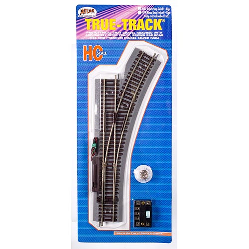 Atlas Code 83 True-Track Right Hand Remote Snap-Switch AL481