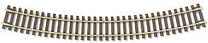 Atlas Code 83 Snap-Track Curved Track Radius 457.2mm 30 Deg (6) AL532