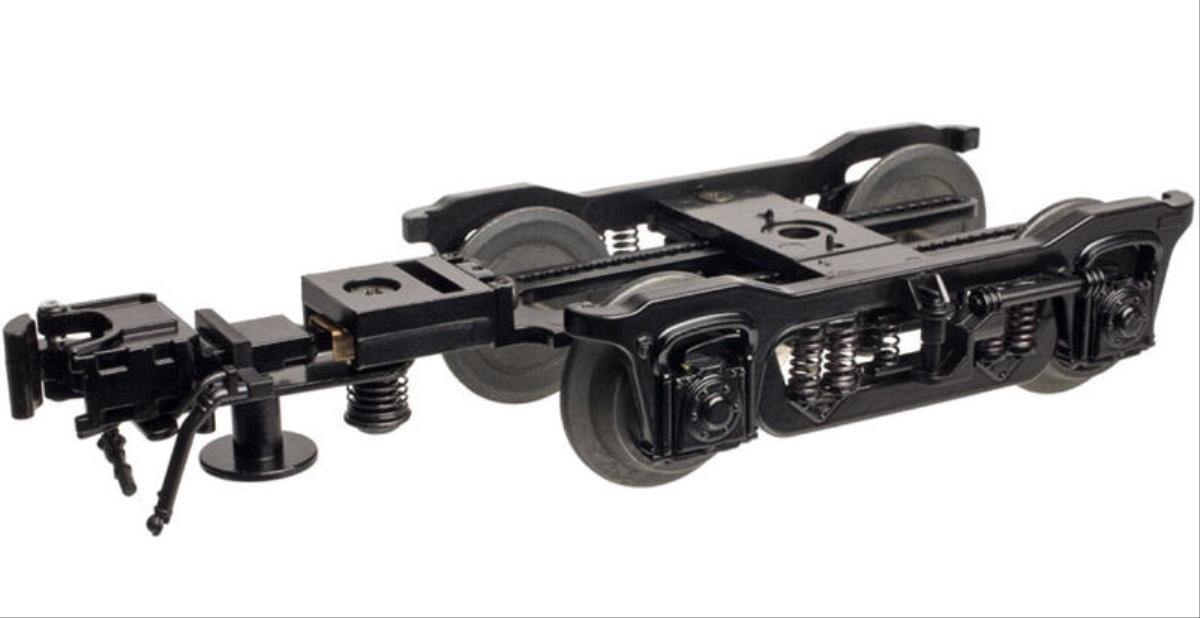 Atlas O 3 Rail CZ Streamlined Passenger Car Trucks Black AL66038