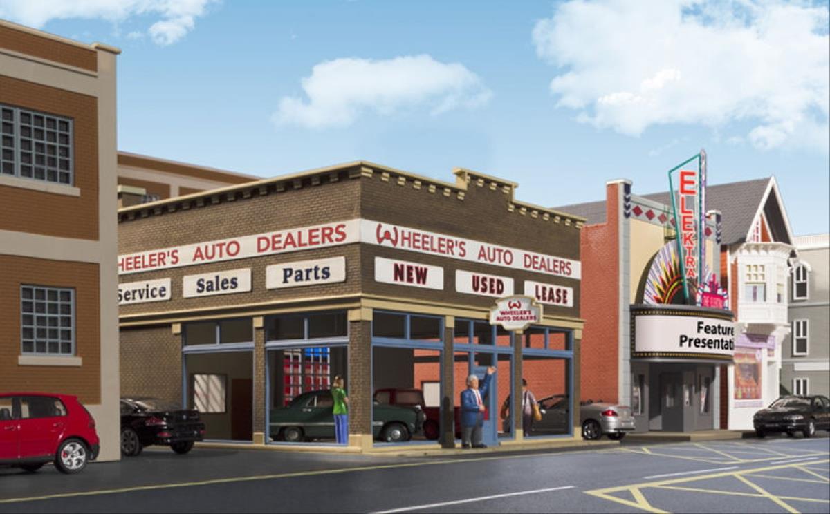 Atlas O Wheeler's Auto Dealers Kit AL6917