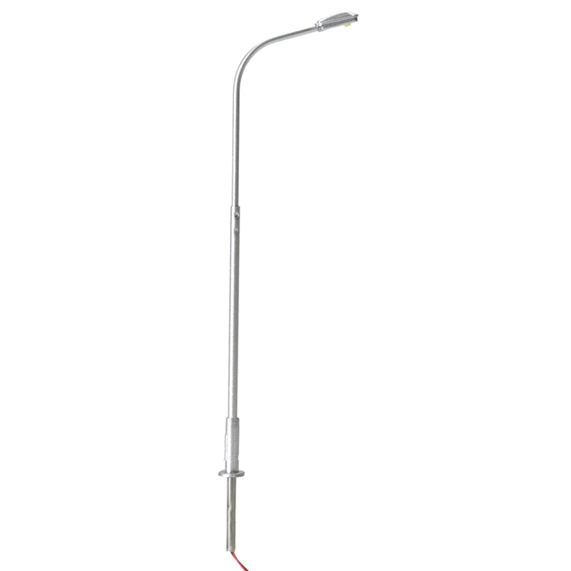 Atlas Single Arm Street Light Silver Warm White LED (3) AL70000149