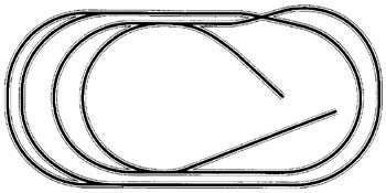 Atlas HO-5 Code 100 Layout The Senior Twice Around ALK10005