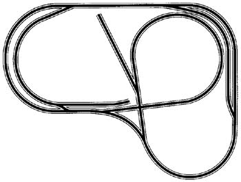 Atlas HO-7 Code 100 Layout The Junior Pretzel ALK10007