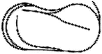 Atlas HO-14 Code 83 Layout Improving the Simple Oval ALK10014-83