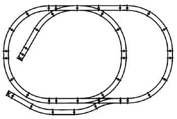 Atlas TT-1 True-Track Code 83 Layout Wayne Short Line ALK10037-TT