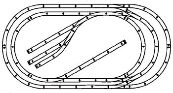Atlas TT-4 True-Track Code 83 Layout Great Atlantic Trunk ALK10040-TT