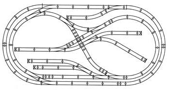 Atlas TT-9A True-Track Code 83 Layout Expanded Eagle Rock Route ALK10046-TT