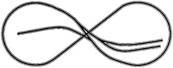 Atlas N-5 Code 80 Layout Up and Over Figure 8 ALK11005