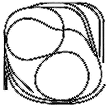 Atlas N-14 Code 80 Layout Monopoly and Octopus ALK11014