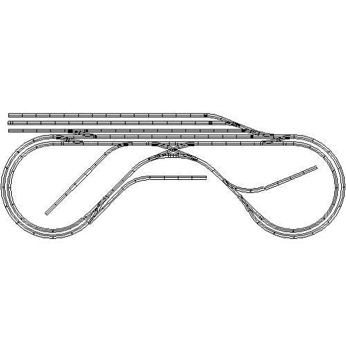 Atlas O 3 Rail 21st Century Layout Package Cave Creek Central ALO-16