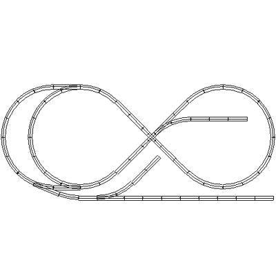 Atlas O 3 Rail 21st Century Layout Package Mainline Action ALO-4