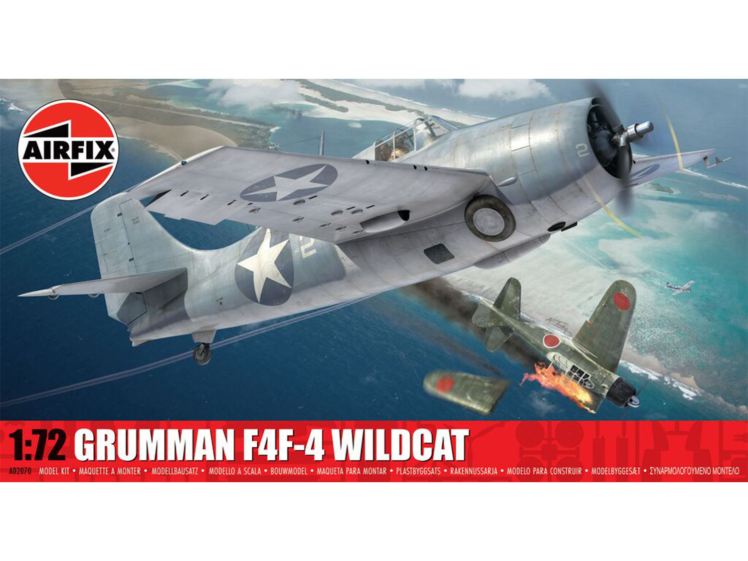Airfix Grumman F4F-4 Wildcat A02070