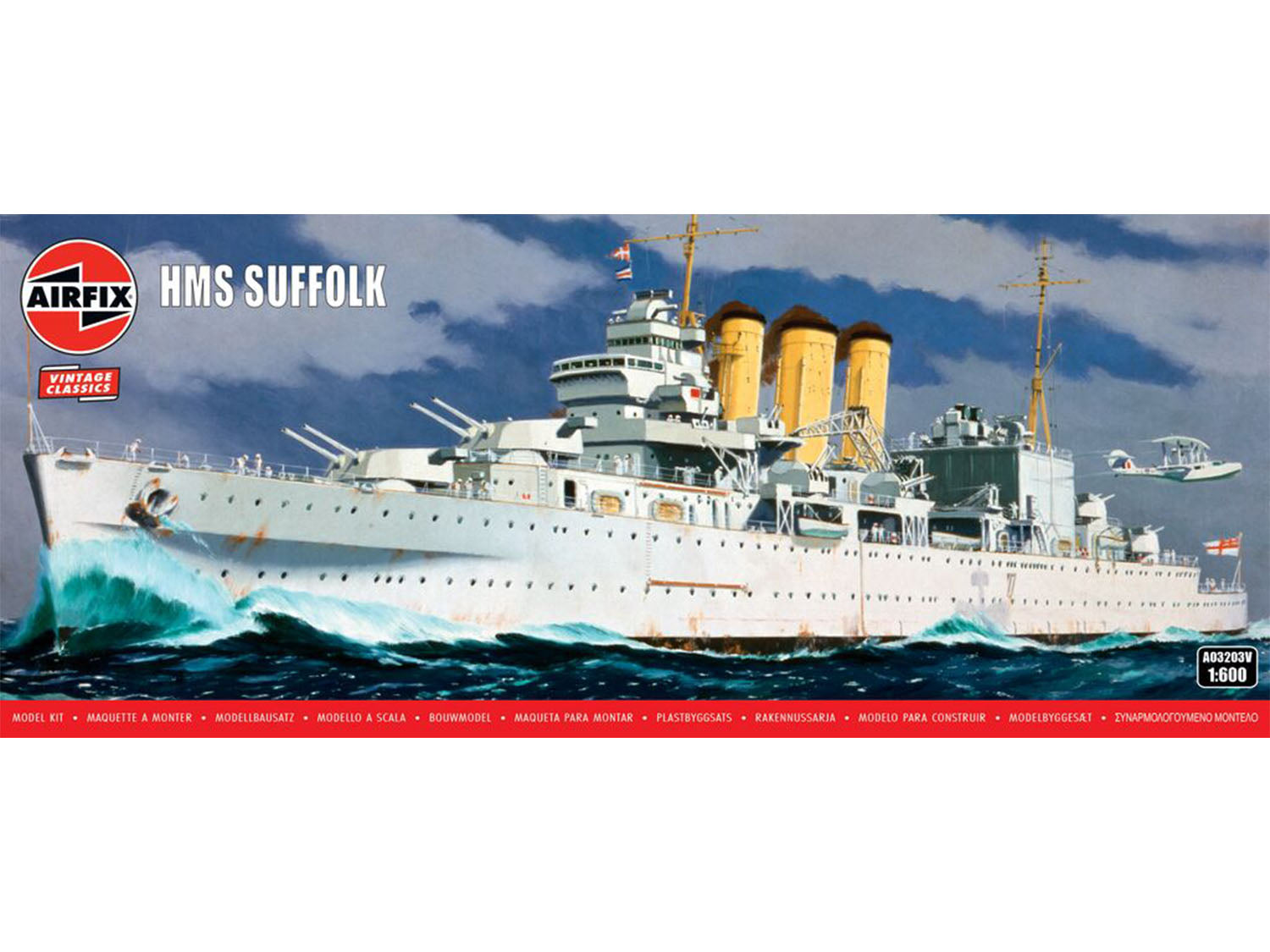 Airfix Hms Suffolk A03203V