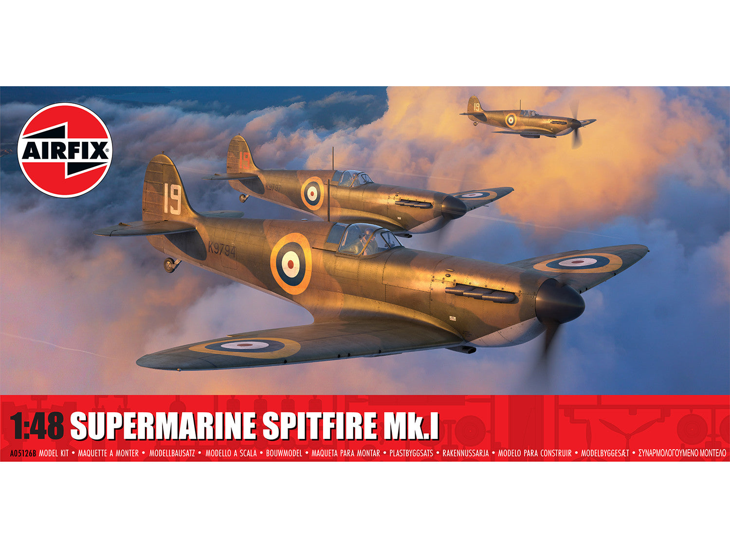 British Supermarine Spitfire Mk.I (1:48 Scale)