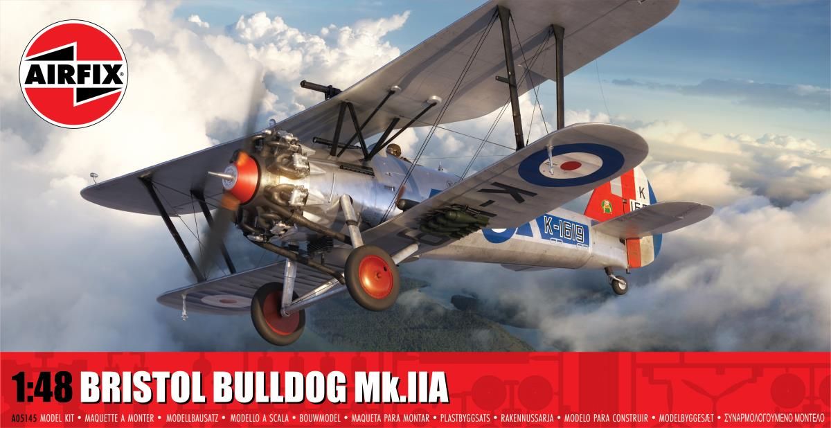 Airfix British Bristol Bulldog Mk.IIA (1:48 Scale)