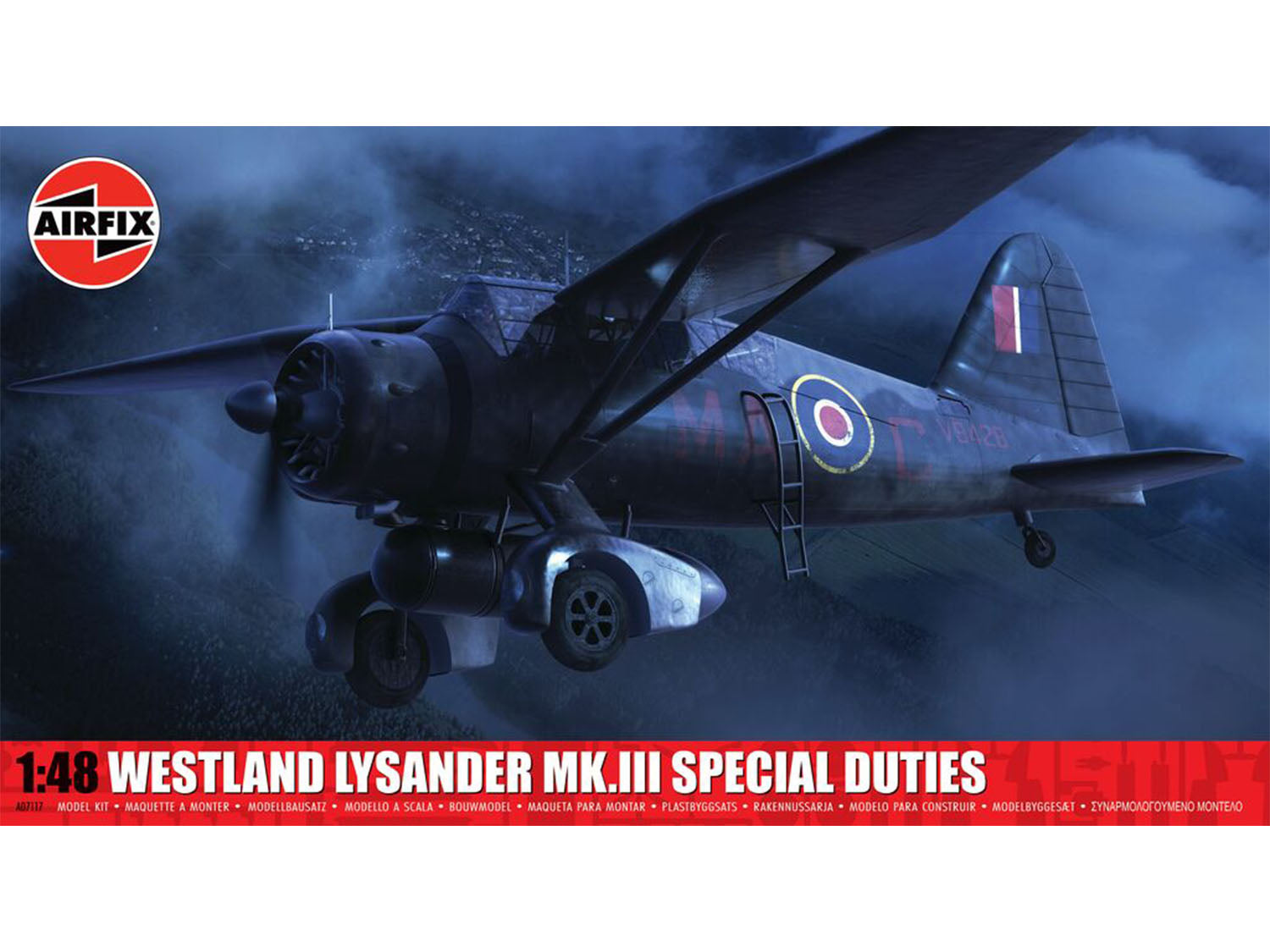 Airfix Westland Lysander Mk.Iii Special Duties A07117