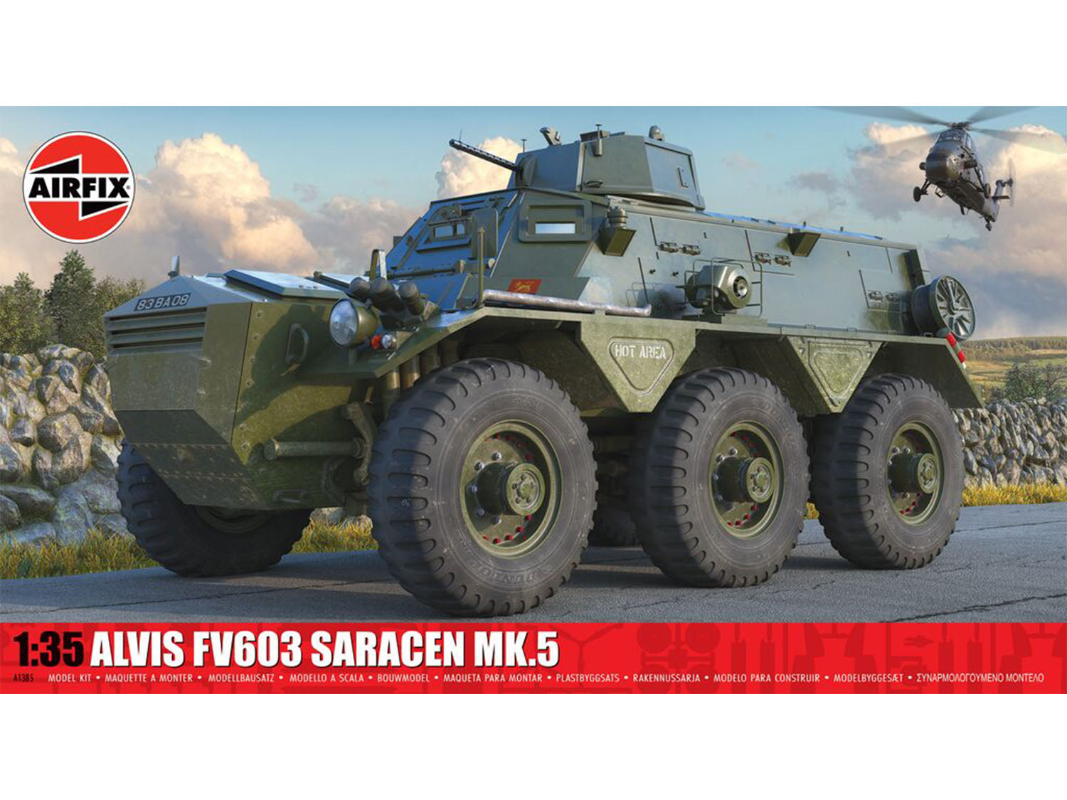 Airfix Alvis Saracen Mk.5 A1385