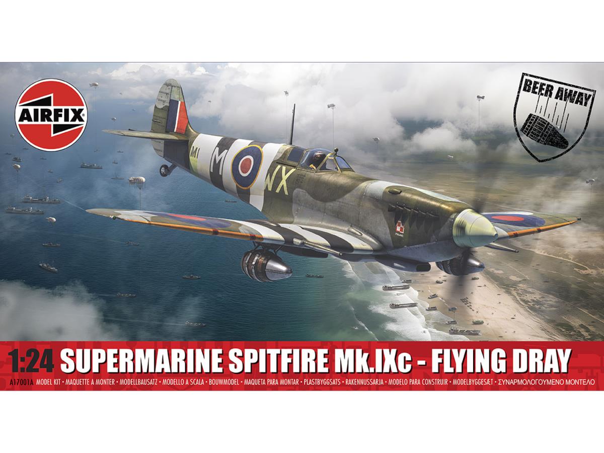 British Supermarine Spitfire MkXIc Flying Dray (1:24 Scale)