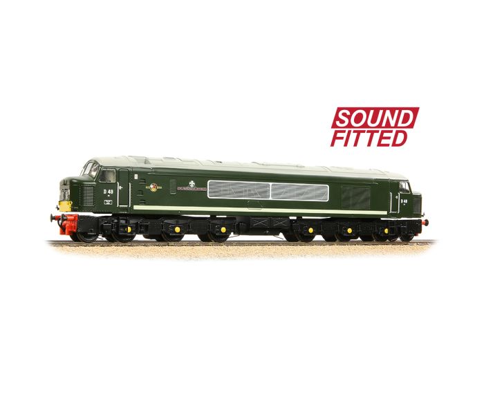 Branchline Class 45 Split Centre H/C D49 'The Manchester Regiment' BR Green (SYP) 32-678ASF - Locomotives