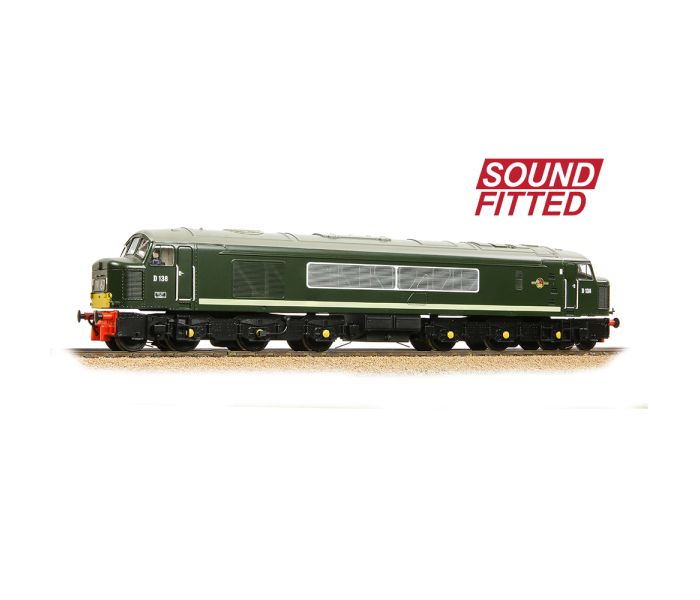 Branchline Class 46 Centre Headcode D138 BR Green (Small Yellow Panels) 32-702ASF - Locomotives
