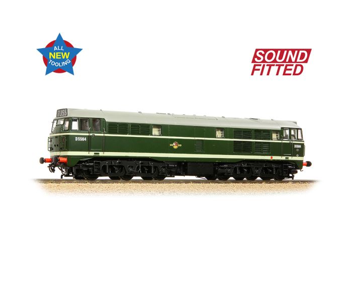 Branchline Class 30 D5564 BR Green (Late Crest) 35-801SF - Locomotives