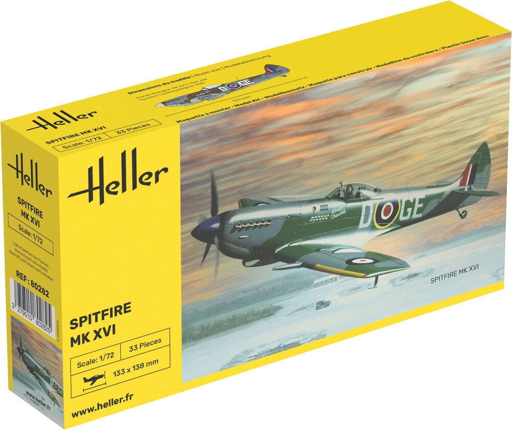Heller 1:72 - Spitfire Mk XVI