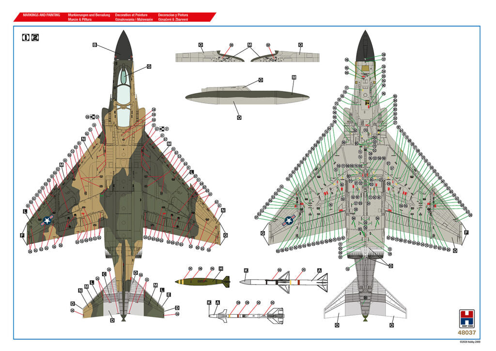 McDonnell F-4C Phantom II - Vietnam Aces 1 ex-Academy