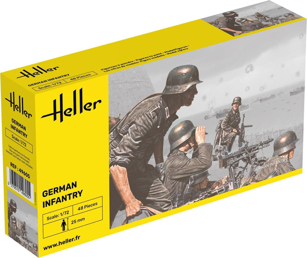 Heller 1:72 - Infanterie Allemande (German Infantry)
