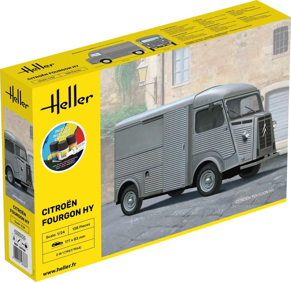 Heller 1:24 Gift Set - Citroen Fourgon HY