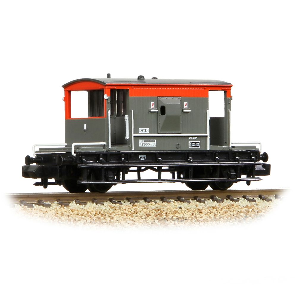 Graham Farish BR 20t Brake Van BR Railfreight Red & Grey 377-535B