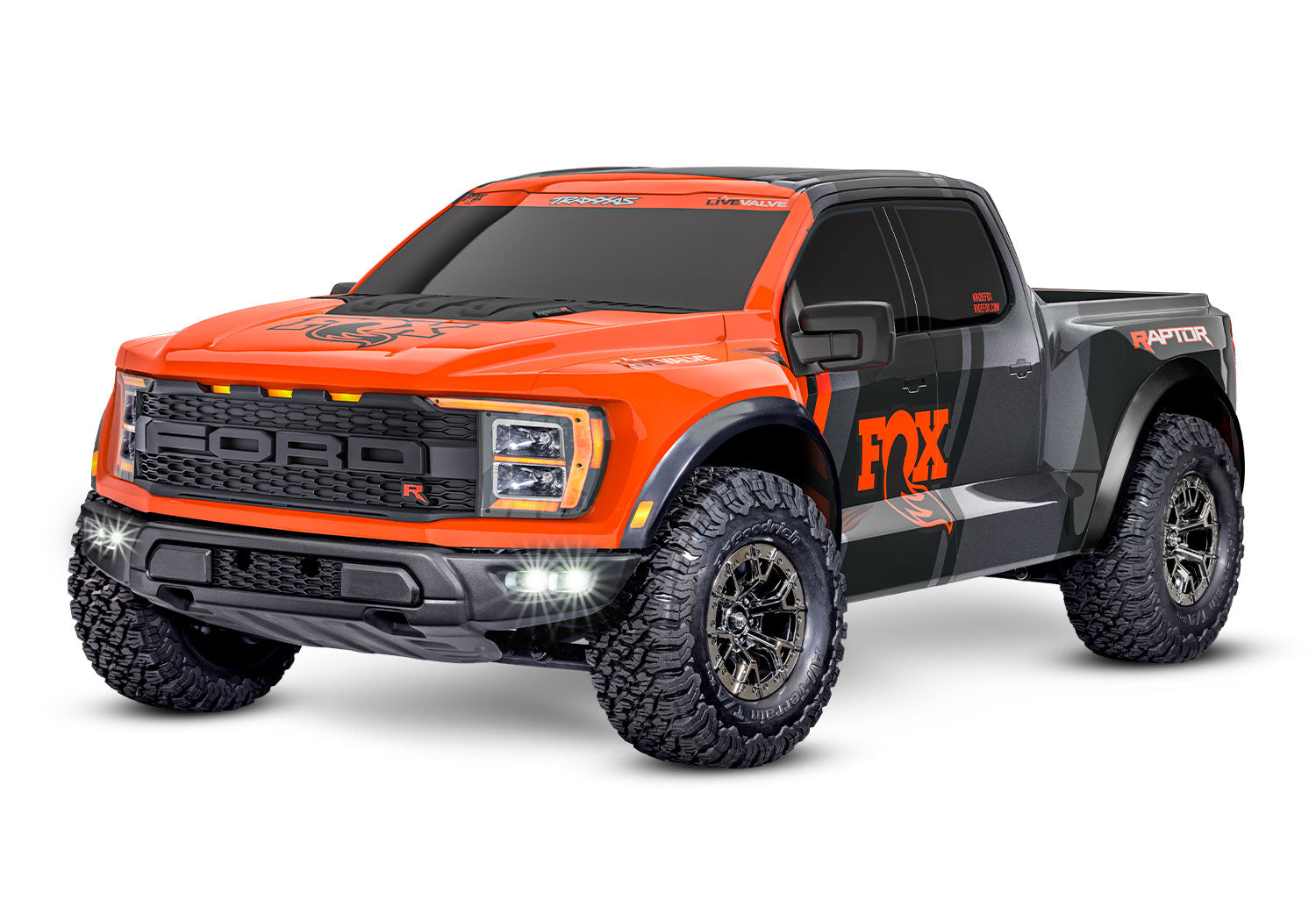 Traxxas Ford Raptor R Ultimate 1:10 Pro Scale 4WD Brushless RTD Truck FOX2 TRX101177-4-FOX2