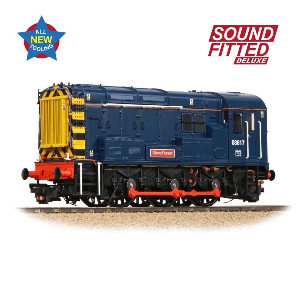 Branchline Class 08 08617 'Steve Purser' BR Blue 35-915SFX