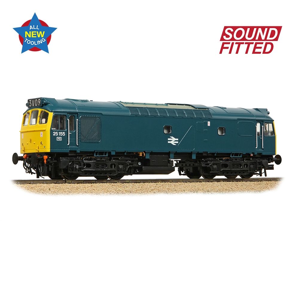 Branchline Class 25/2 25155 BR Blue 32-345SF