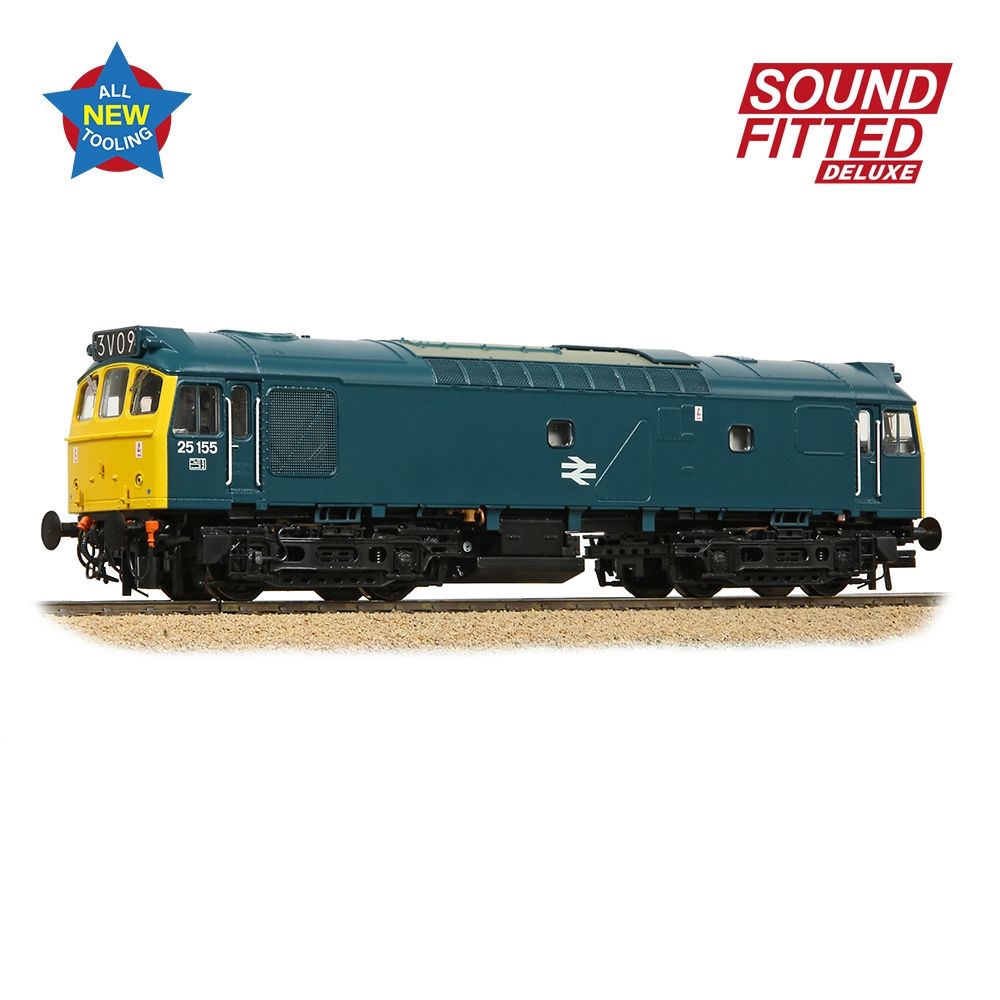 Branchline Class 25/2 25155 BR Blue 32-345SFX