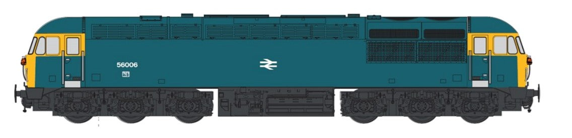 Dapol Class 56 006 BR Blue (DCC-Fitted) DA2D-004-015D