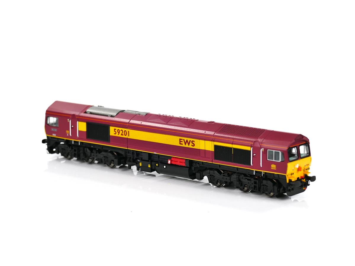 Dapol Class 59 201 'Vale of York' EWS (DCC-Sound) DA2D-005-006S