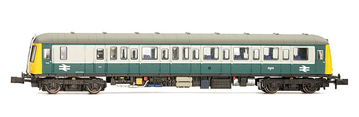 Dapol Class 122 M55004 BR Blue/Grey (DCC-Fitted) DA2D-015-005D