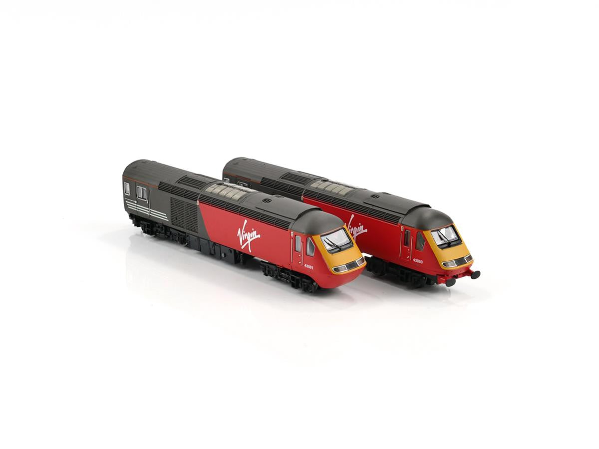 Dapol Class 43 HST Power Car Set 43080/091 Virgin Trains DA2D-019-205