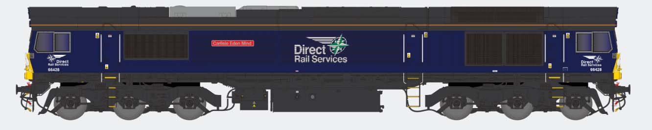 Dapol Class 66 428 'Carlisle Eden Mind' DRS (DCC-Sound) DA2D-066-008S
