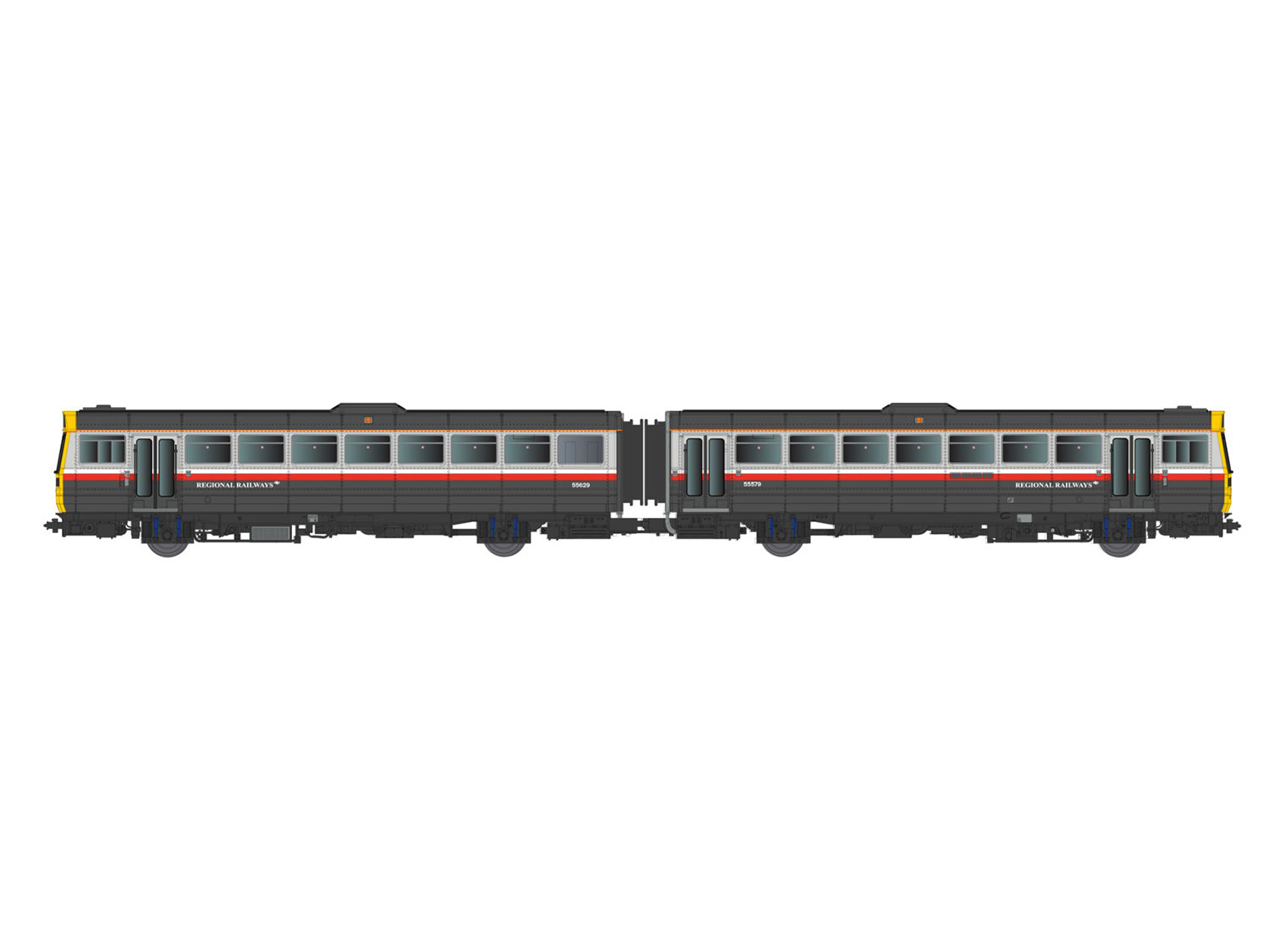 Dapol Class 142 038 Regional Railways Red/Grey/White DA2D-142-008