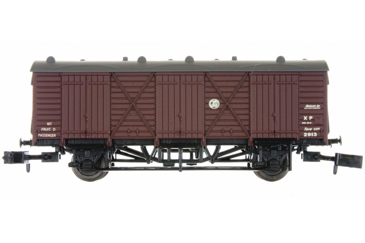 Dapol Fruit D Van GWR Brown Shirtbutton Crest 2913 DA2F-014-009