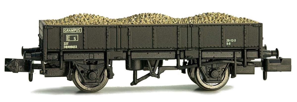 Dapol Grampus Wagon BR Black DB985834 DA2F-060-015