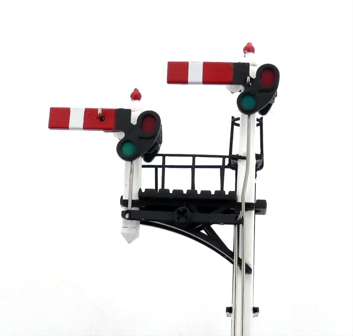 Dapol GWR Junction Signal LH Dual Arm DA2L-001-006